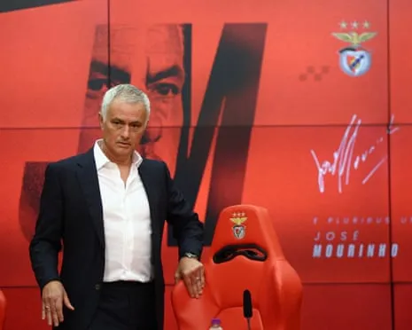 José Mourinho Named as Benfica's New Coach Until 2027