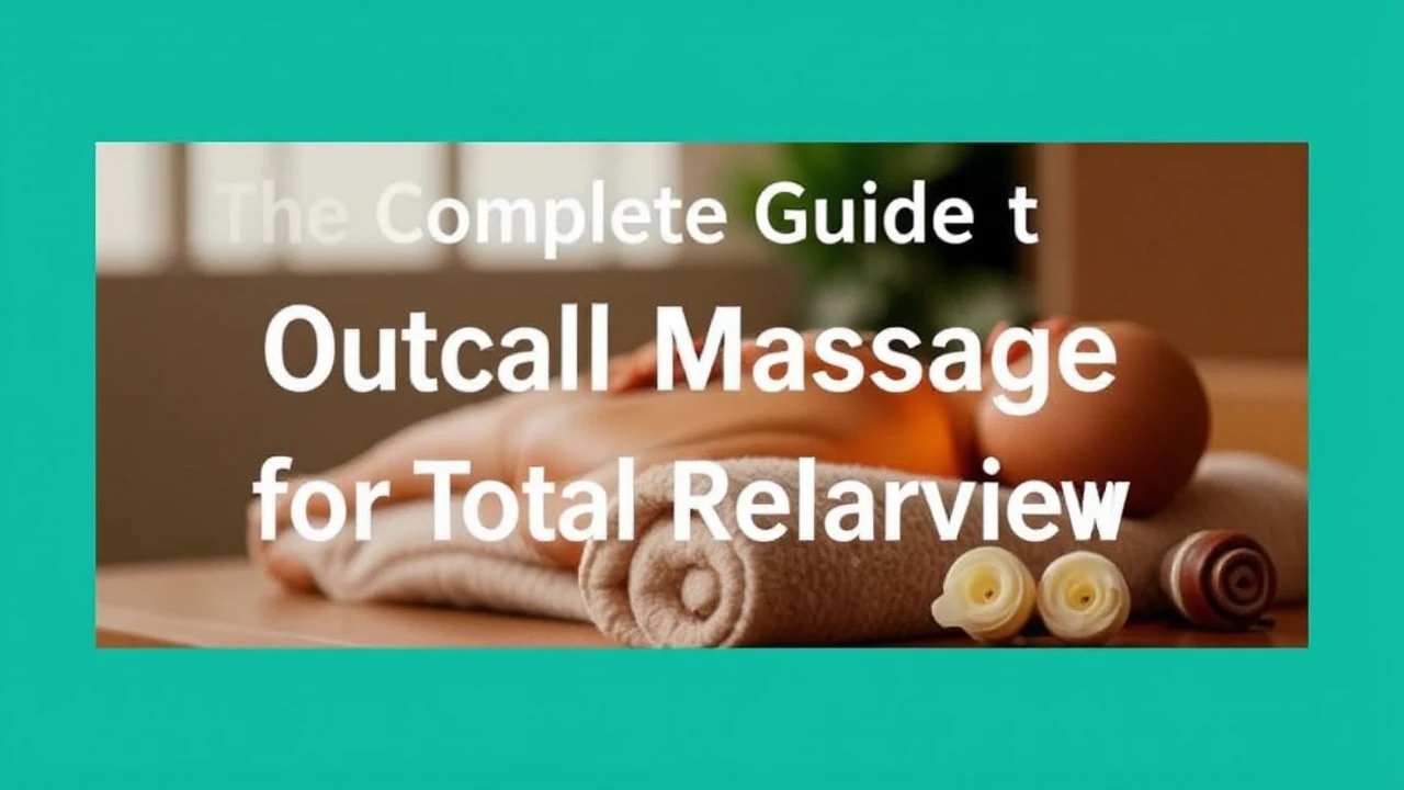 The Complete Guide to Outcall Massage Services for Total Relaxation: An In-Depth Overview