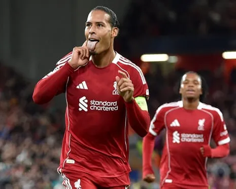 Liverpool’s captain heads late victory in clash with La Liga side